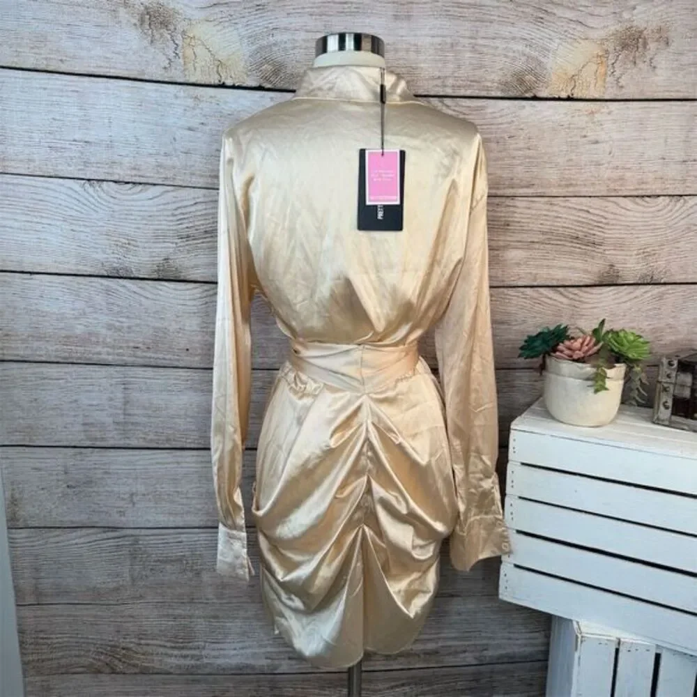 PrettyLittleThing silky satin